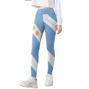 Argentina Kid&#39;s Leggings, Argentinian, Design, Gifts, Boys, Girls, Kids, Children, Argentinian Flag, Argentina Flag.