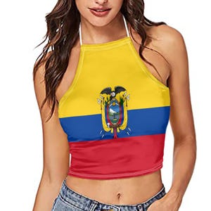 Ecuador Women Top, Stylish, Ecuadorian, Ladies, Teens, Summer Gifts.