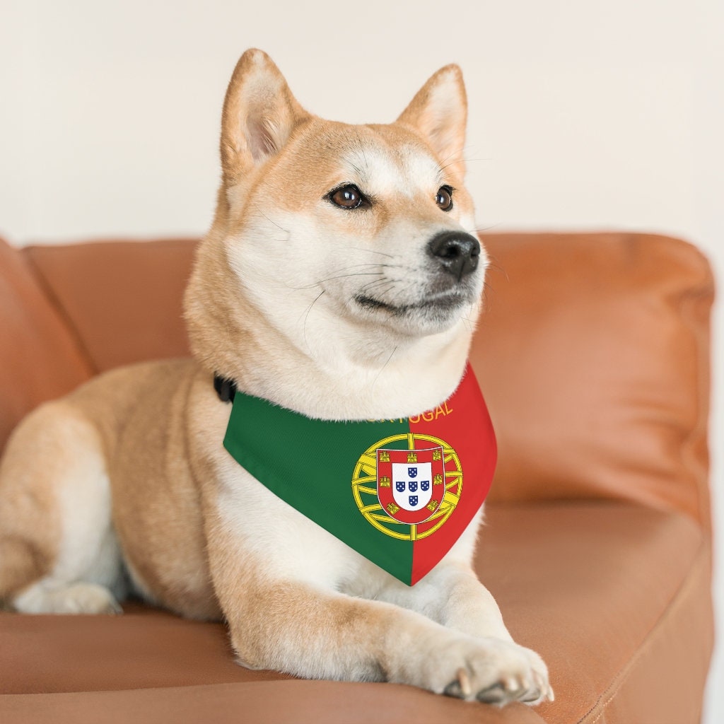 Portuguese Flag Pets Collar Bandana Portugal Fado Flag Etsy