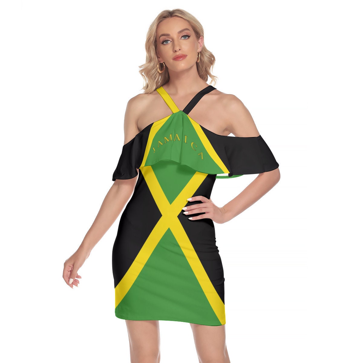 Jamaica, clothing, bandana, reggae, world heritage dress, attire jr girls  Sm