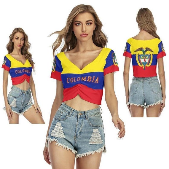 Camisas colombianas para mujer best sale