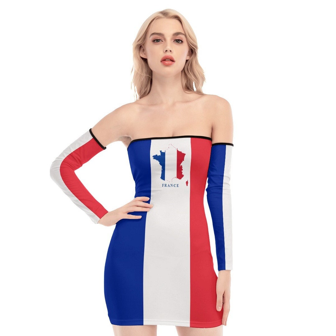ILOVEFANCYDRESS Wimpelkette – 30 M, Mit Französischen Flaggen, Wetterfestes PVC