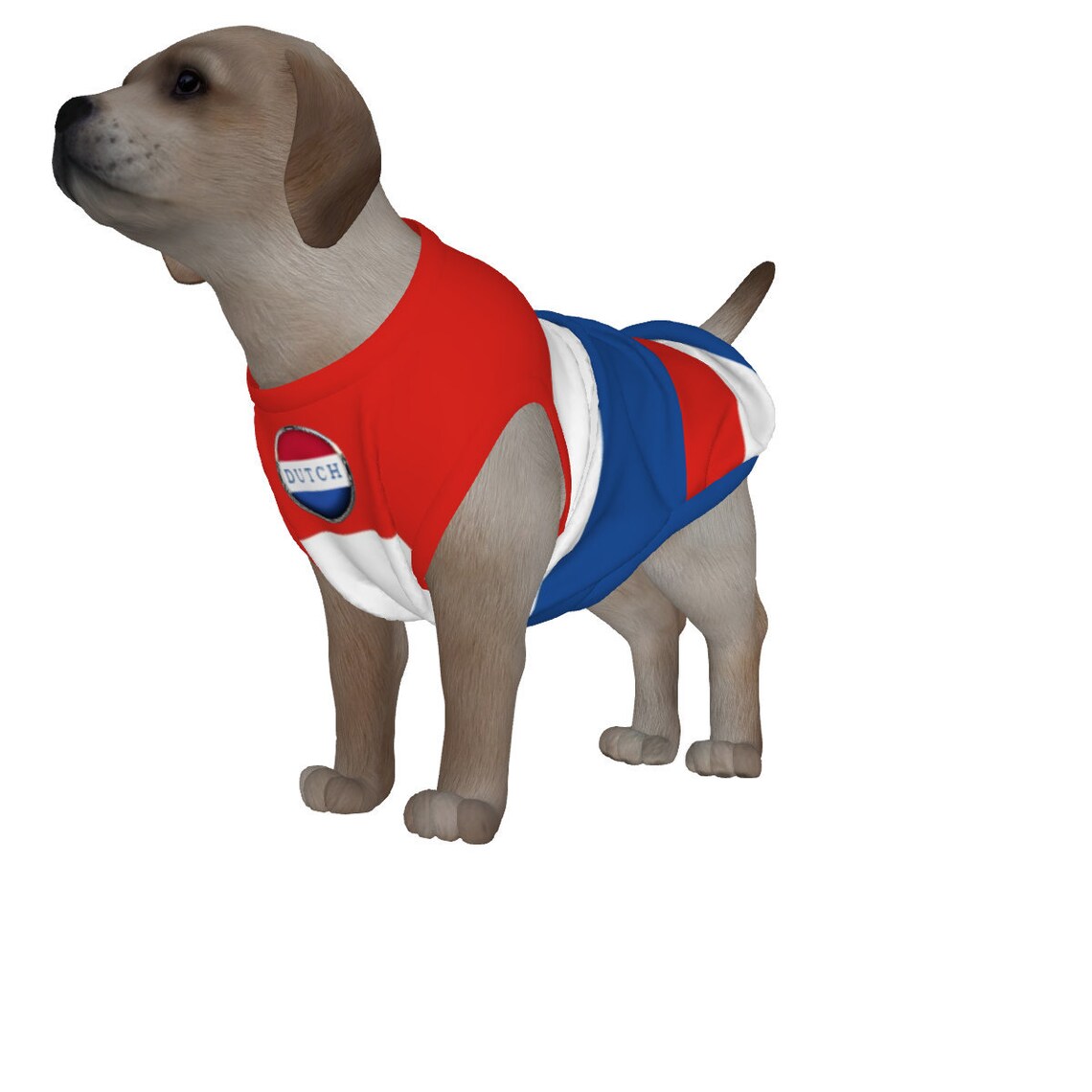 Dutch Flag Dog's Tshirt Netherlands Holland Flag Etsy