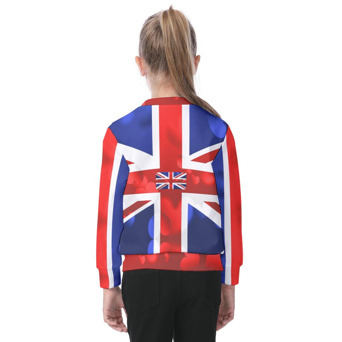 Union Jack Kid's Sweatshirt, Unisex, Teens, Kids, Boys