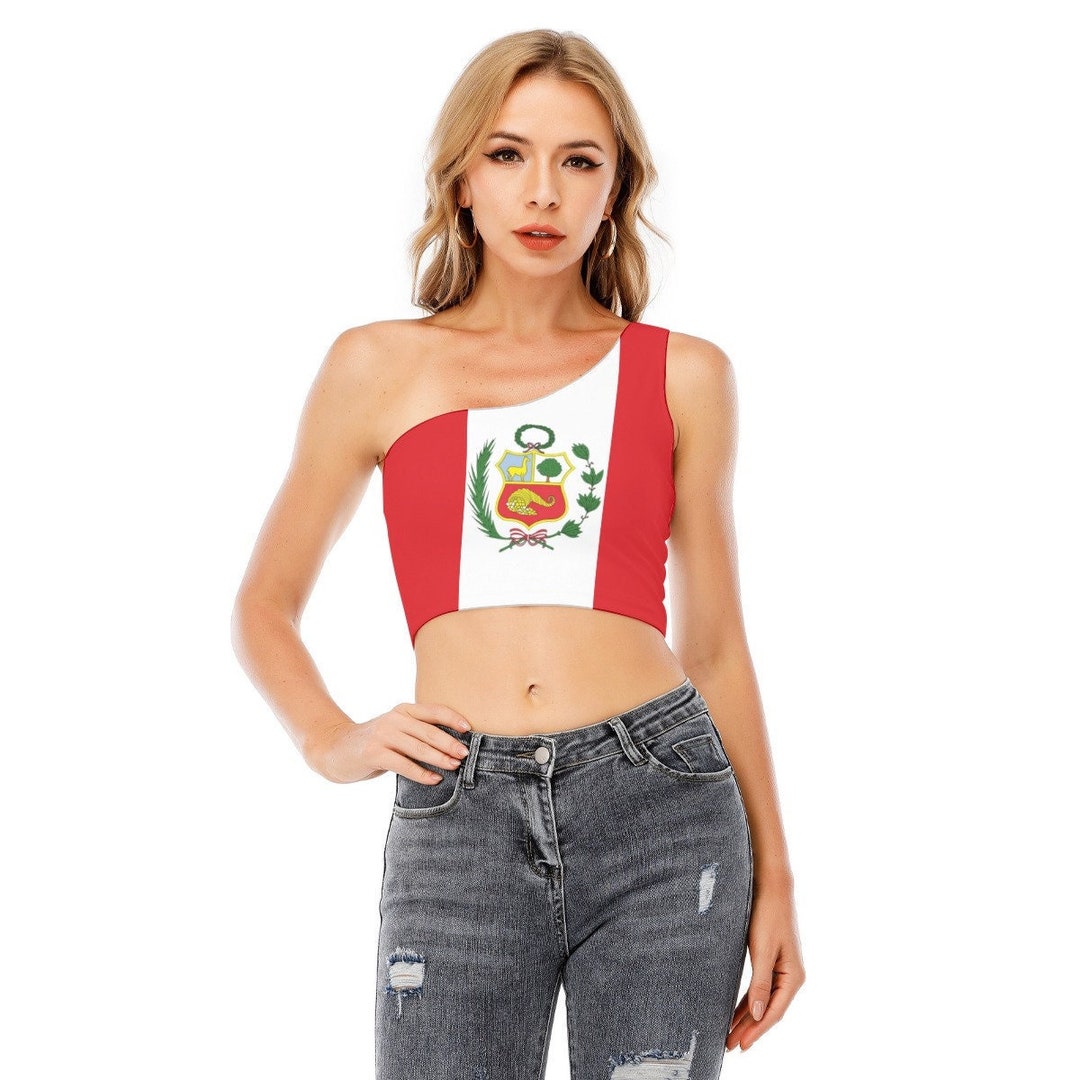 Peruvian Top Peruvian Flag Women's Top, Peru Flag, Andes, Accessories, National Flag ...
