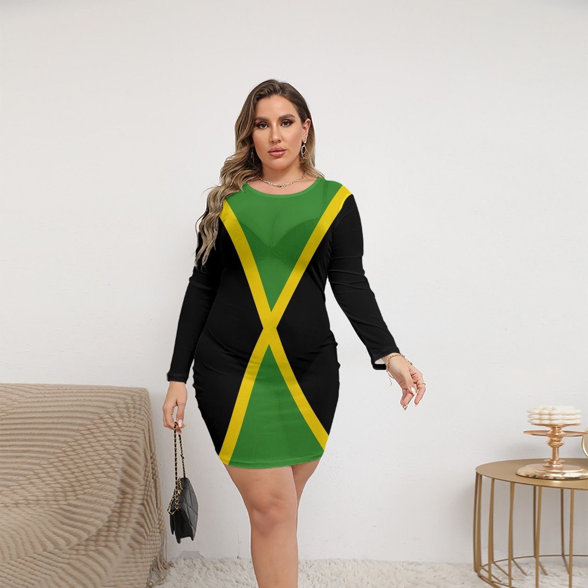 Flag dress plus size discount