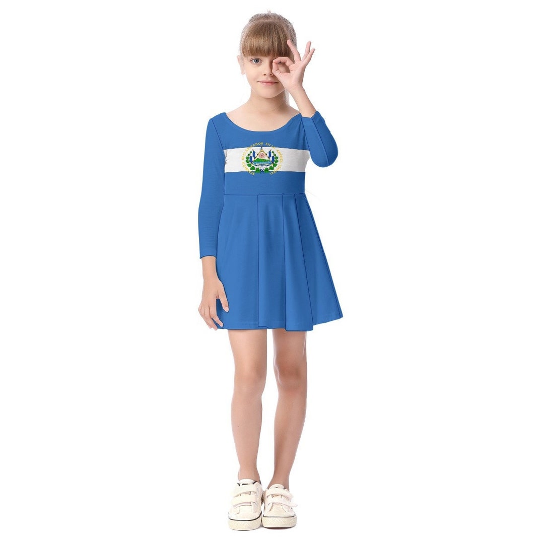 KIDS' RUFFLE DRESS SALVADOR SUMMER main image 1