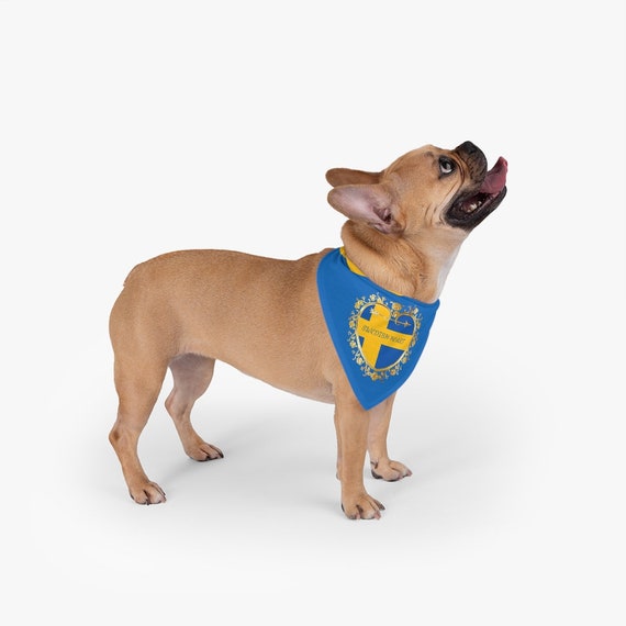 Nordic Christmas Dog Bandana - Personalised Dog Bandana