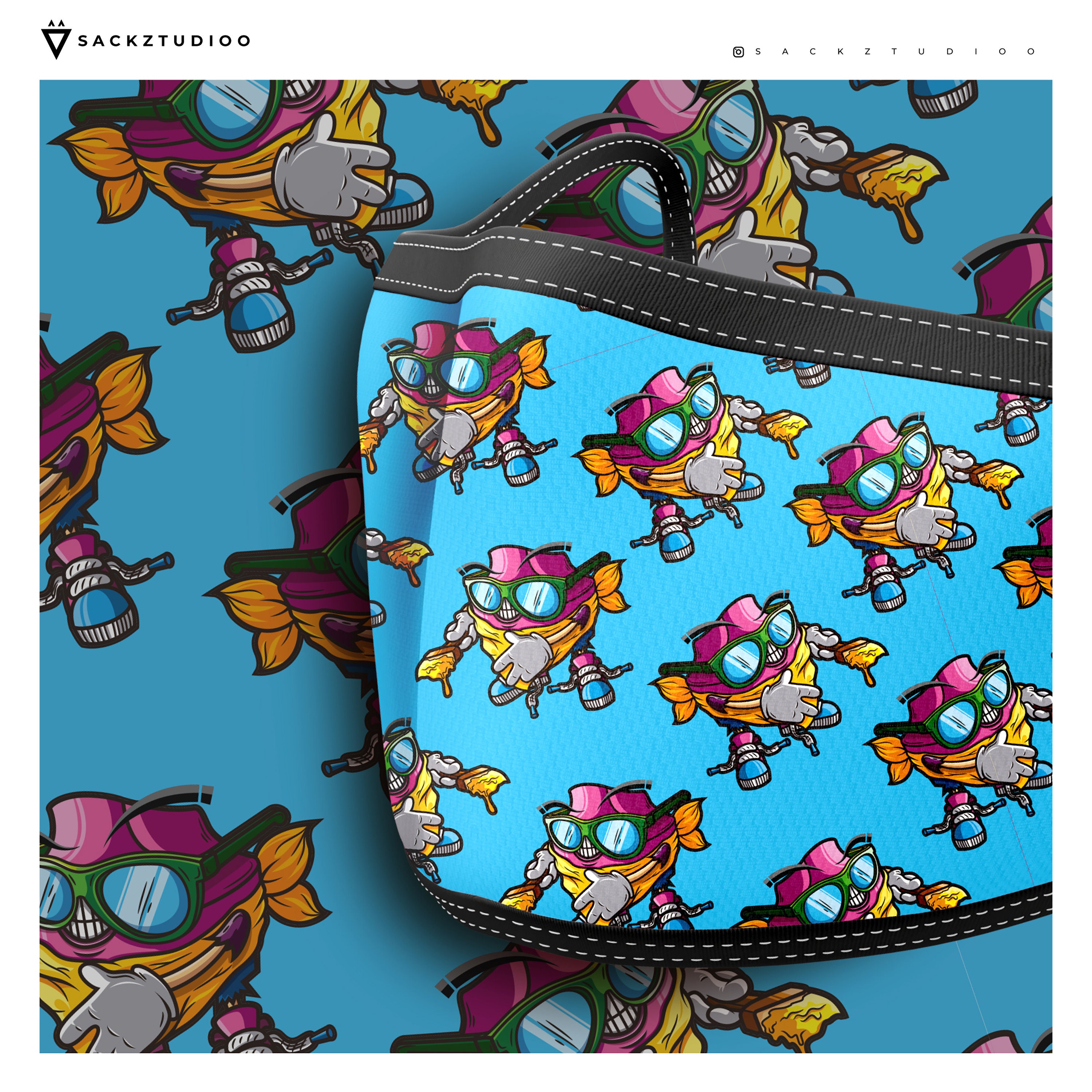 URBAN PATTERNS DESIGN Ai Png streetwear fun skate Etsy