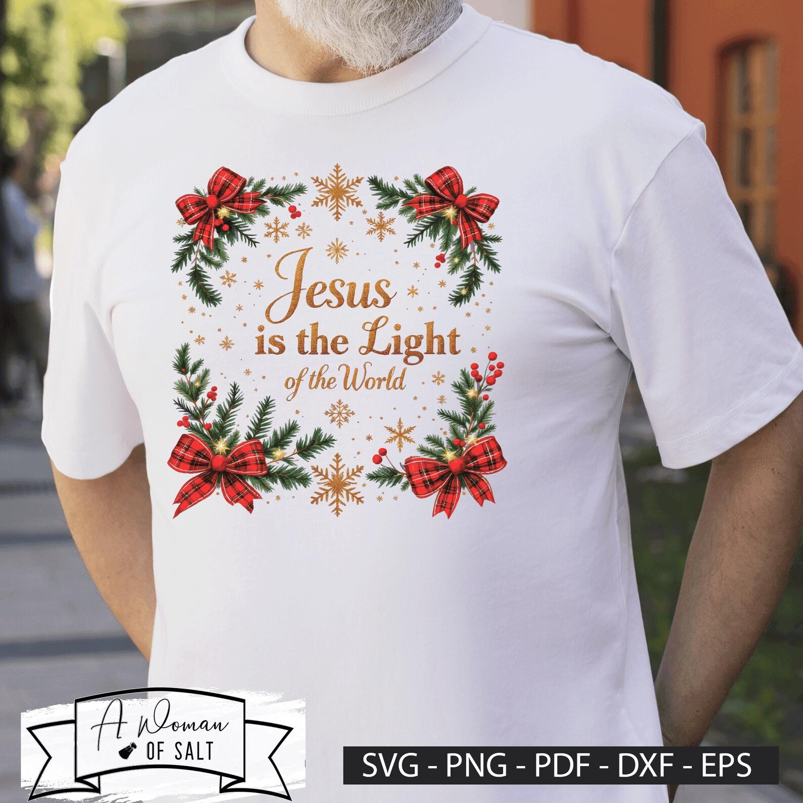 Jesus is the Light of the World Svg Png Eps Pdf Dxf Christian Digital ...