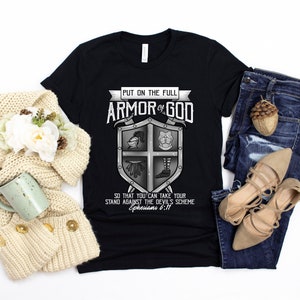 Ephesians 6:11 SVG, Put on The Full Armor of God SVG PNG, Shield of Armor- Meaningful Christian Gift Idea, Religious Svg - Bible Verse Svg
