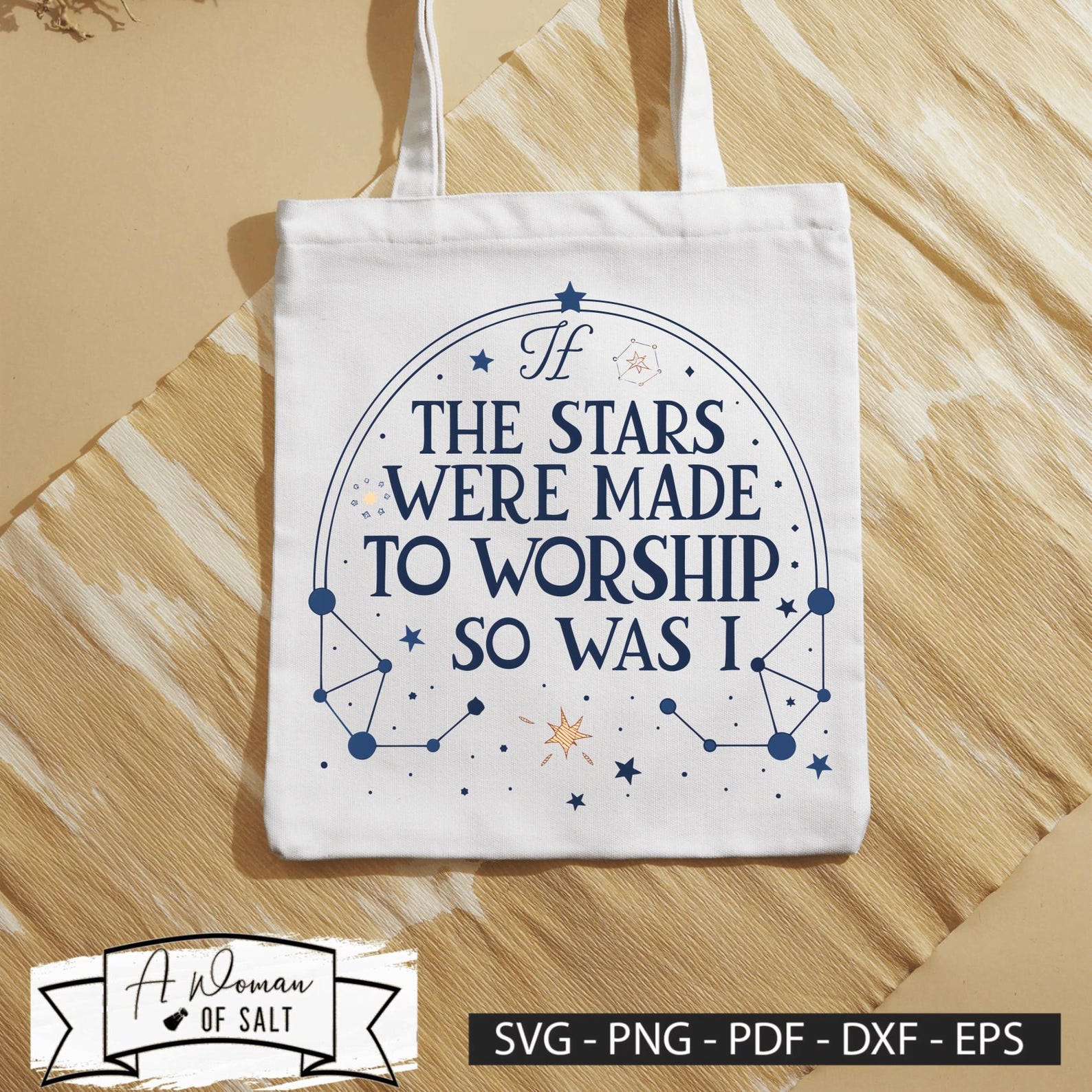 If the Stars Were Made to Worship so Was I Svg Png Eps Pdf Dxf ...