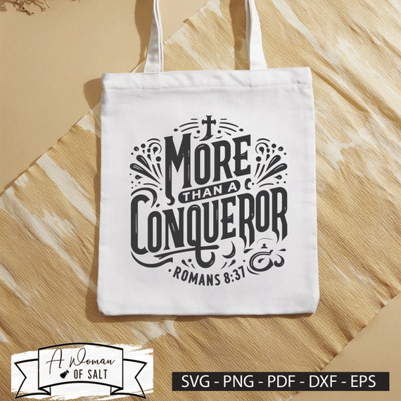 We Are More Than Conquerors {Tote Bag} We Are More Than Conquerors {Tote Bag}