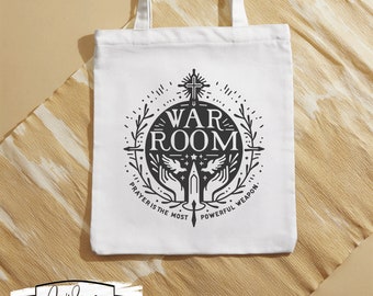 Prayer Is the Most Powerful Weapon Tote Bag Prayer Is the Most Powerful Weapon Tote Bag