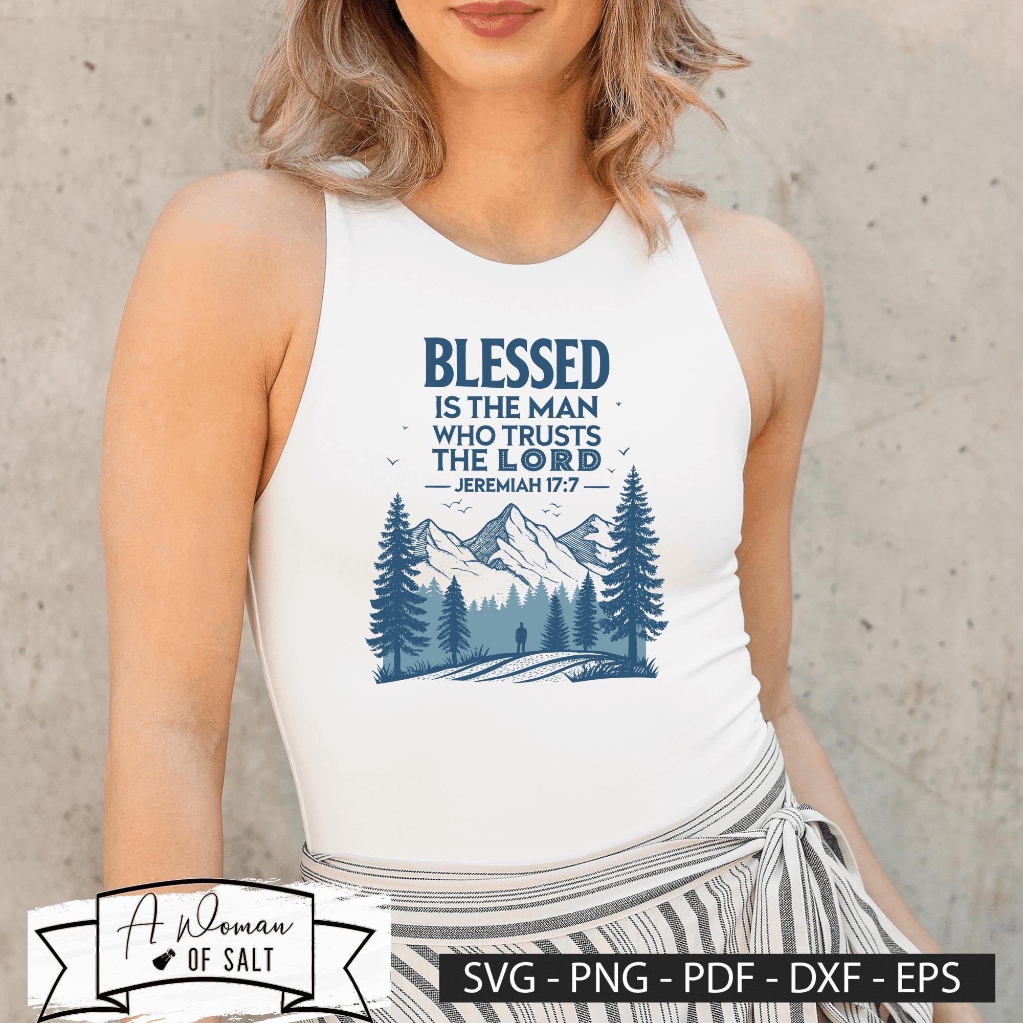 Blessed is the Man Who Trusts the Lord Jeremiah 17:7 Christian Dad ...