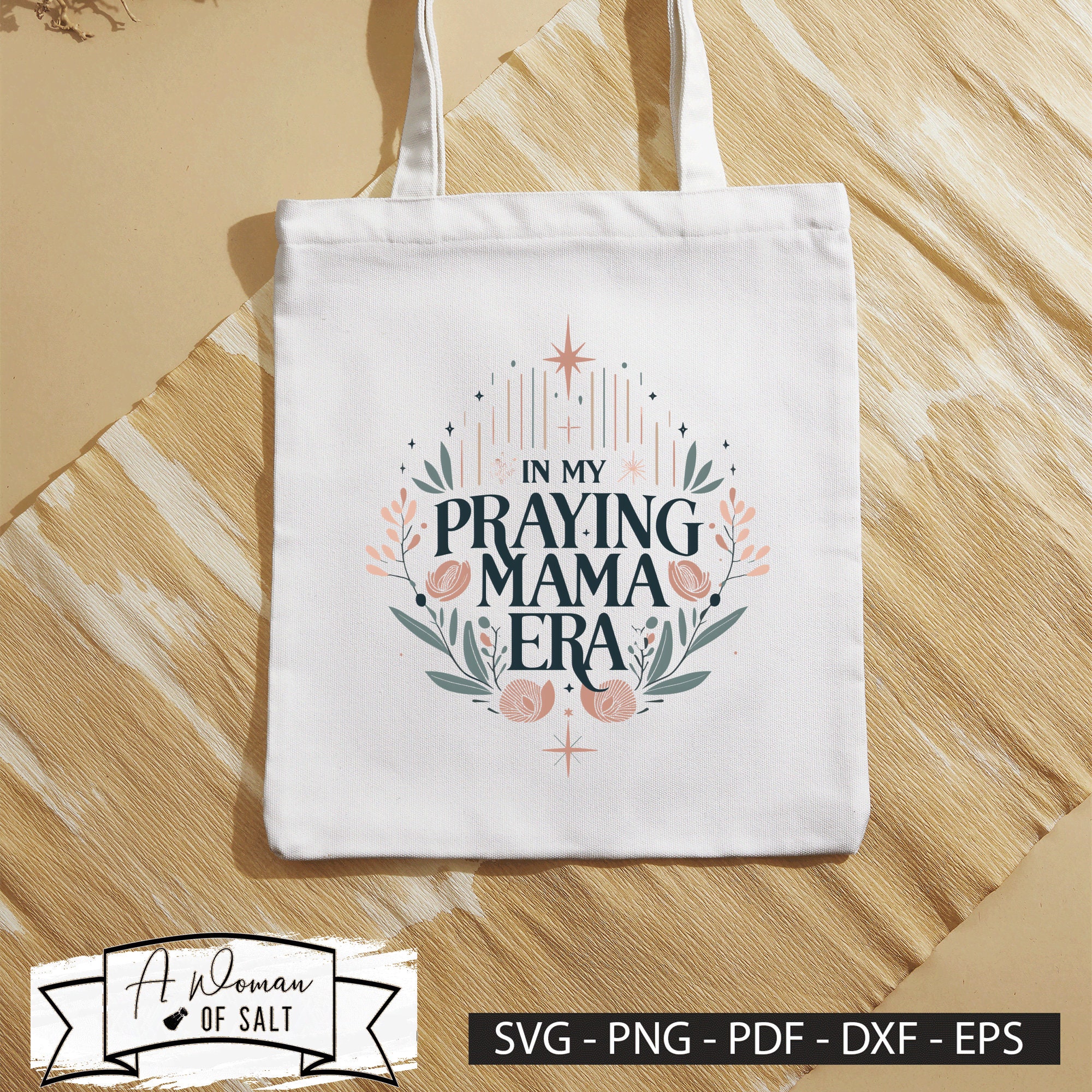In My Praying Mama Era Svg Png Eps Pdf Dxf Christian Mom Digital Files ...