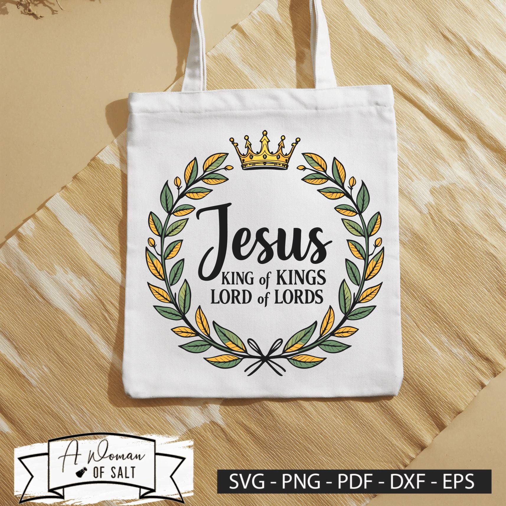 Jesus King of Kings Lord of Lords Svg Png Eps Pdf Dxf Christian Art ...