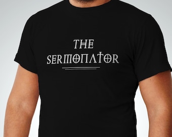 The Sermonator SVG, Funny Pastor Gift, Pastor Birthday gift, Preacher Gift Idea, Religious PNG, Missionary EPS, Baptism Gift, Baptist Pdf
