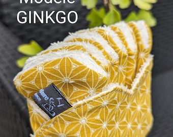 GINKGO or CARRE-Bambou Cotton-Zero waste wipes