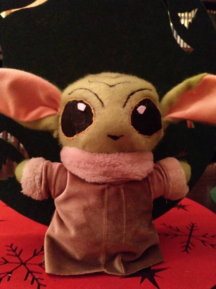 Baby Yoda teddy | Etsy