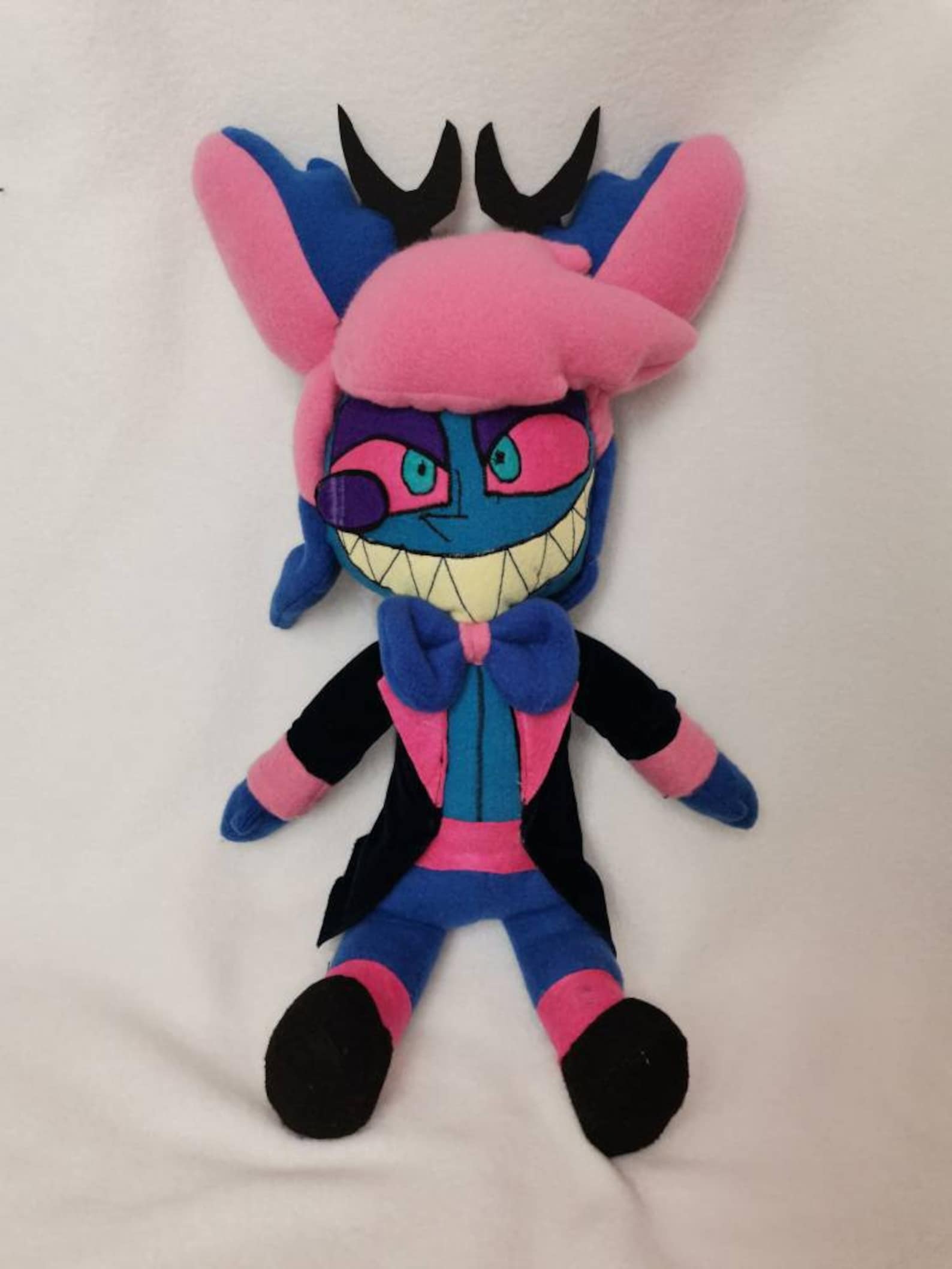 Multicolored Alastor Plush Special Plush Hazbin Hotel | Etsy