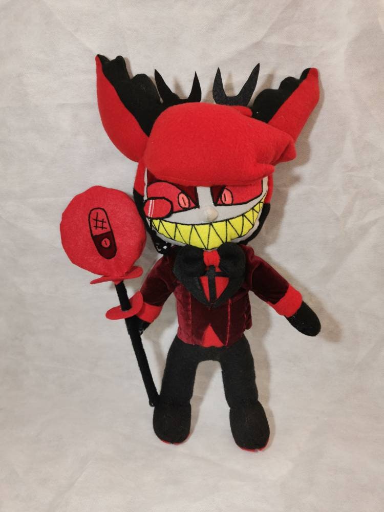 ALASTOR PLUSH 45cm 18 inch Hazbin Hotel plush Made to | Etsy