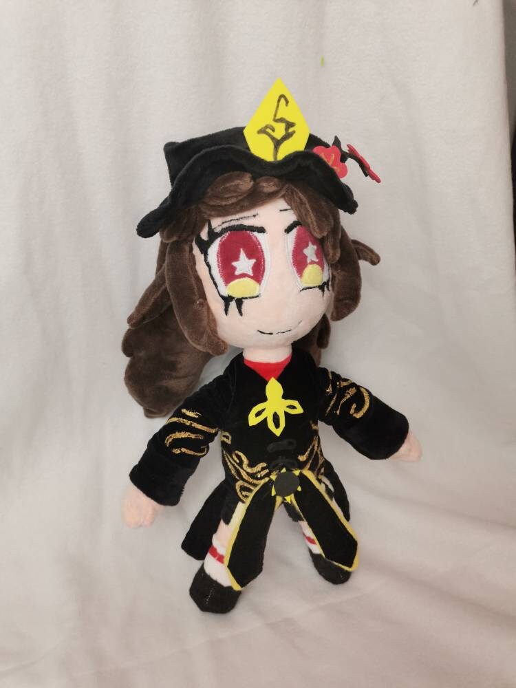 genshin impact hu tao plush