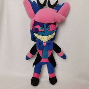 Multicolored Alastor Plush Special Plush Hazbin Hotel | Etsy