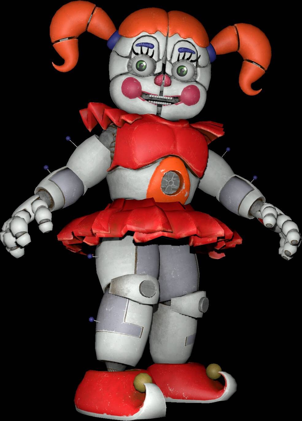 Funko FNAF Five Nights At Freddy's Circus Baby 5” Action Figure No Mic