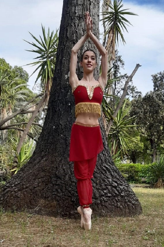 Traje de danza clasica profesional para danza arabe. Etsy Mexico