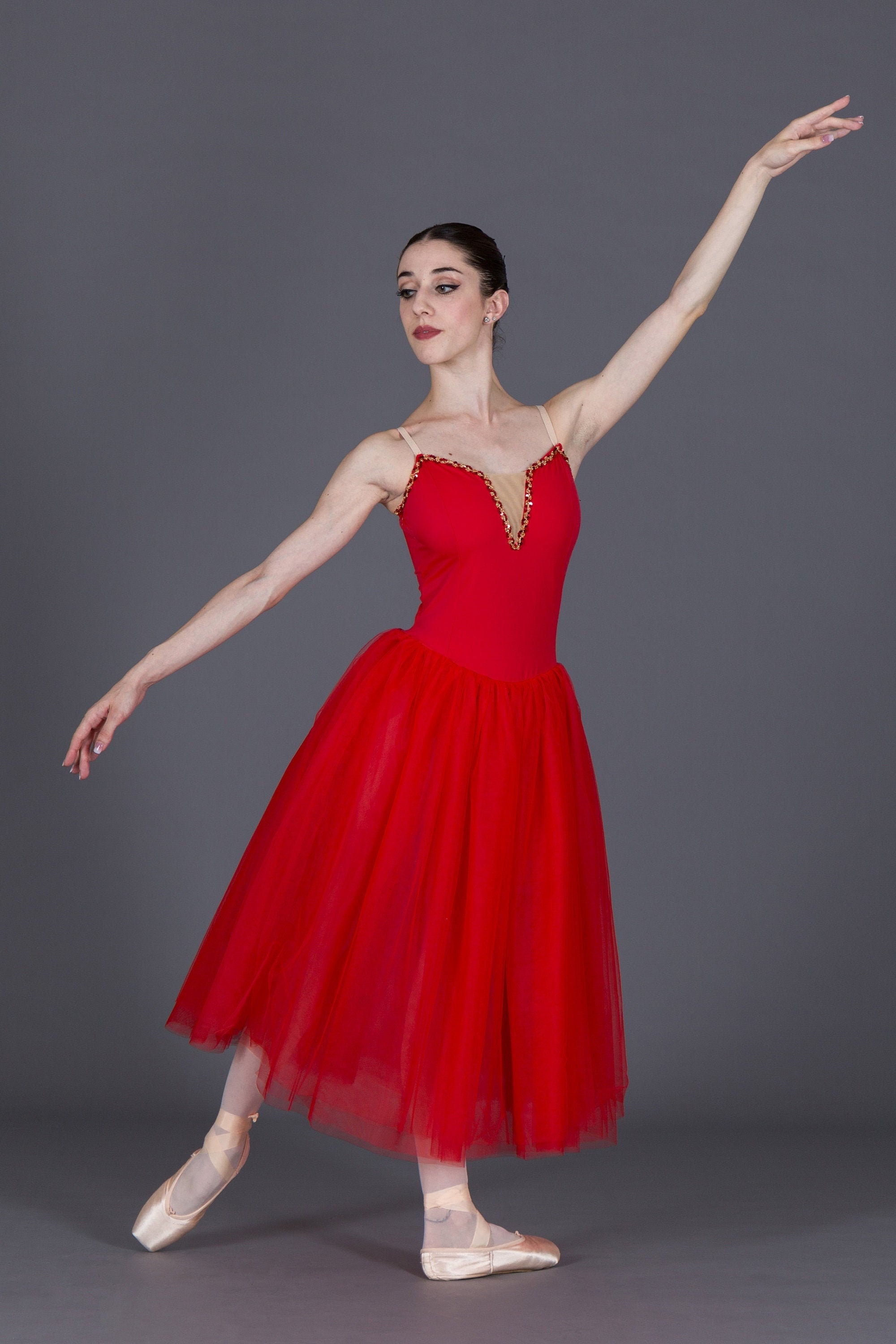 Maillot Tirantes con Red Transparente, Ropa Danza Ballet