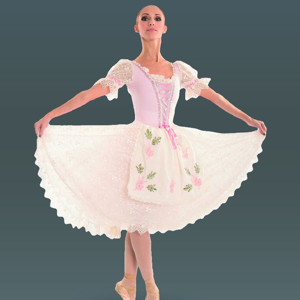 Fille Mal Gardee professional ballet costume