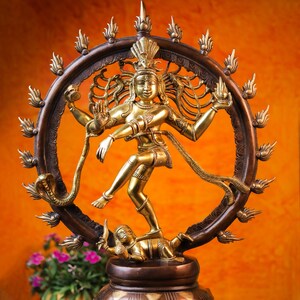 Nataraja Statue | 59 CM | Large Natraj Statue | Lord Shiva Statue | Dancing Shiva Statue | Dance Idol | Lord of the Dance | Shiva Nataraja |