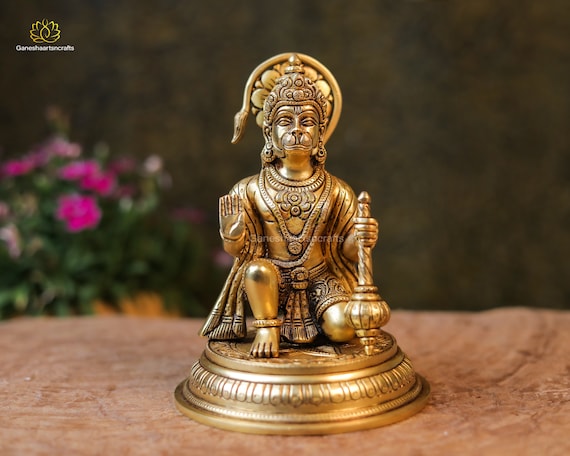 Brass Hanuman Statues Brass Hanuman Statues