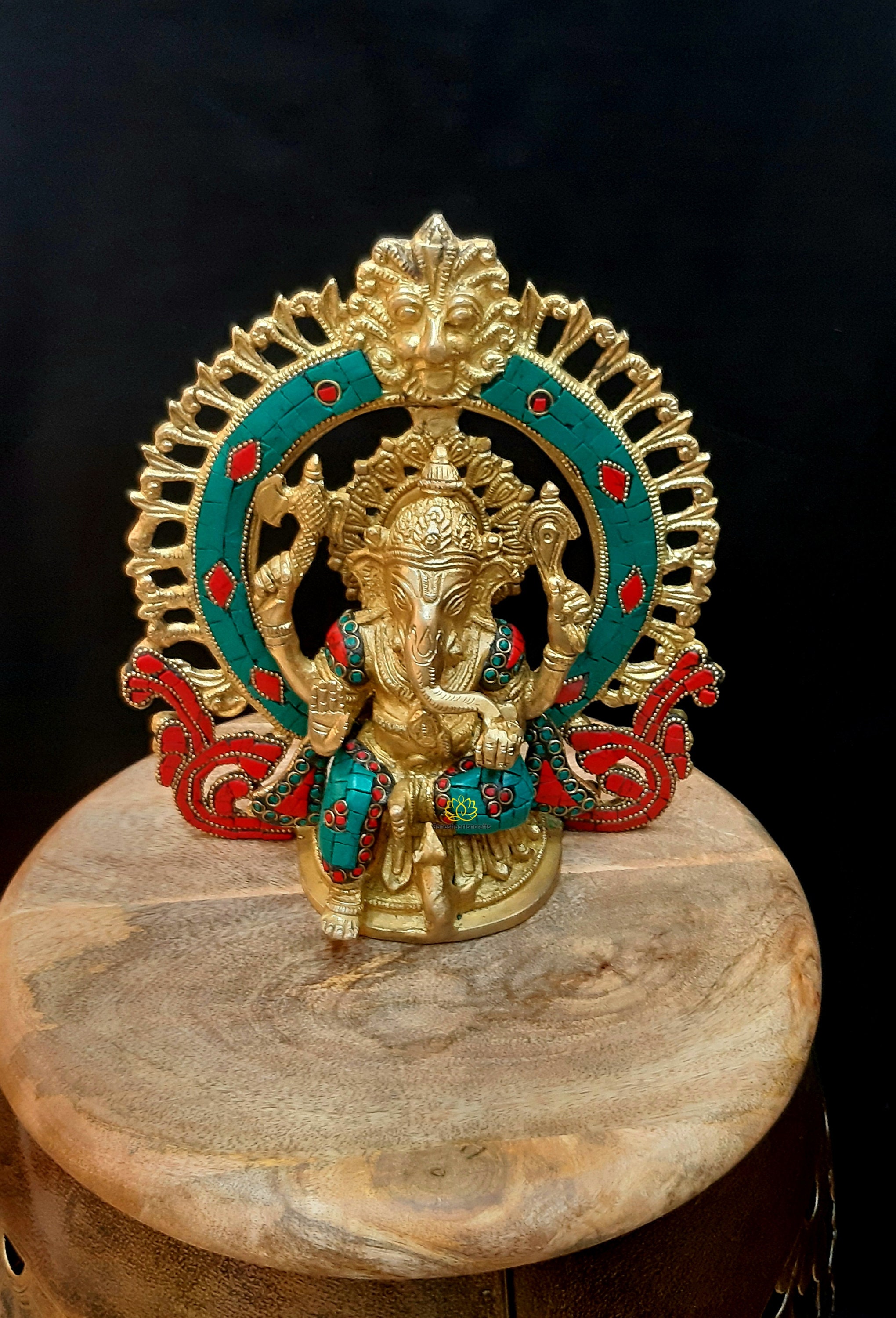 Ganesh Statue Lord Ganesha Good Luck God Home Decor Idol Etsy