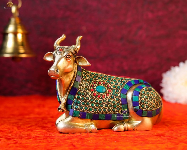 Nandi Statue Gate Keeper of Shiva & Parvati Bull God Etsy