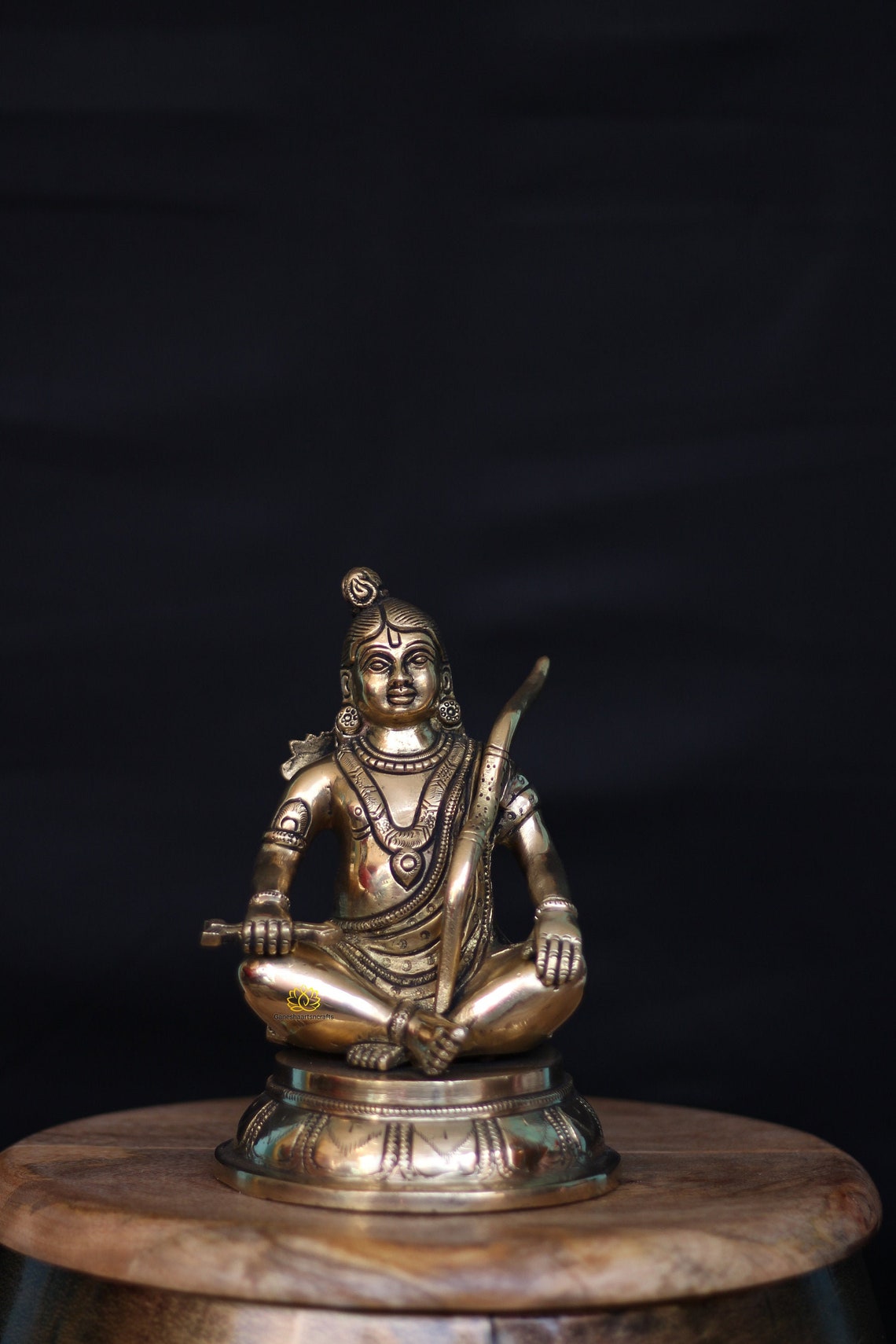 Lord Ram Statue Brass Lord Rama Statue Lord Ramchandra Etsy