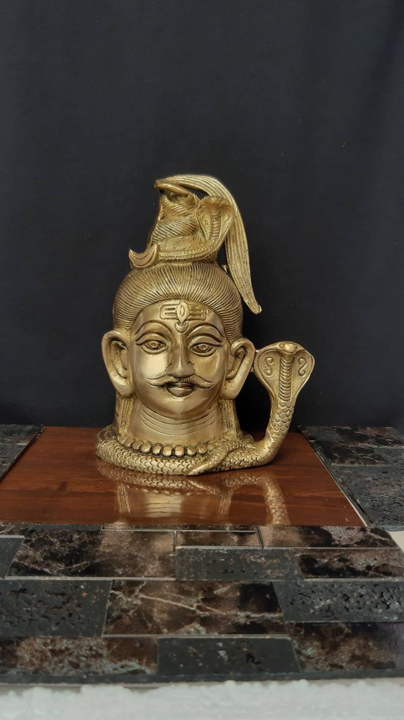 Shiva Bust Statue Lord Shiva Adiyogi Shiva Statue Lord | Etsy