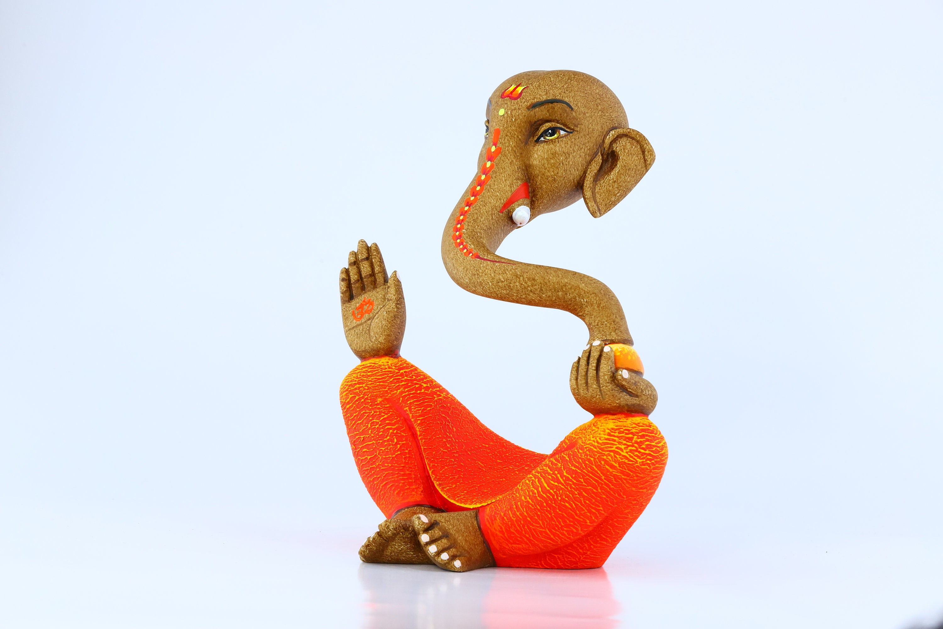 Ganesh Statue 23 CM Lord Ganesha Abstract Ganesha Etsy