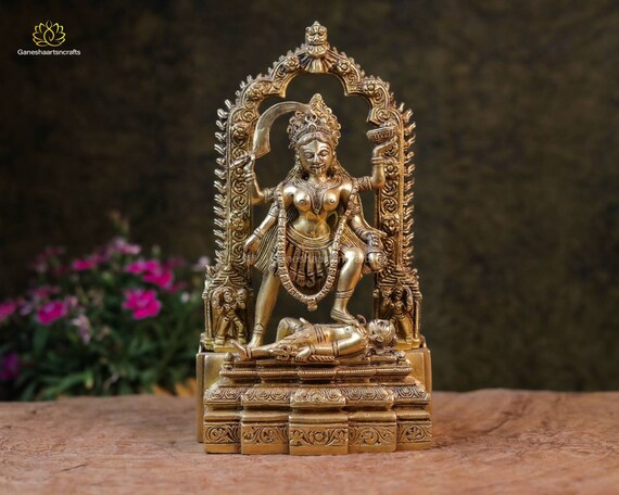 インド ヒンドゥー教 パールヴァティー女神像 アンティークP-2 インド