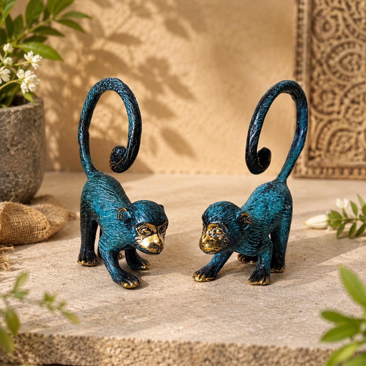猿の置物 - Etsy 日本