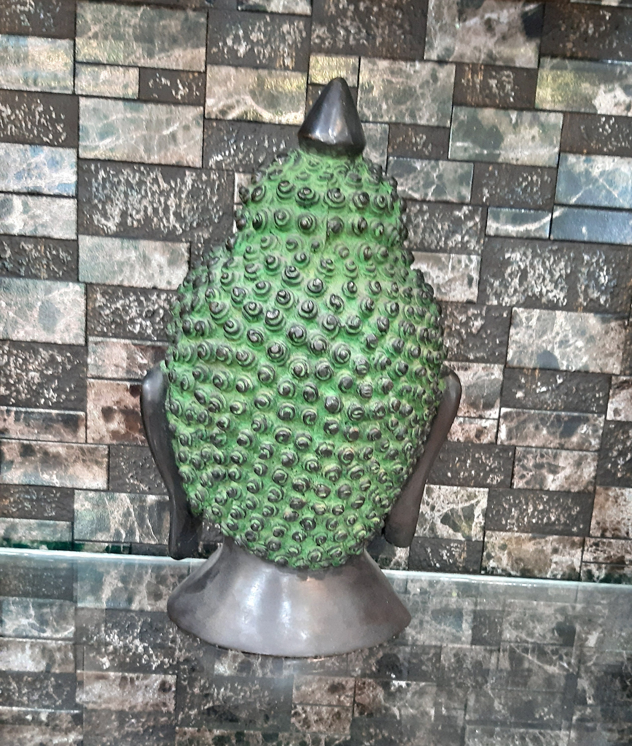 Buddha Head Buddha Face Bhuddhism Copper Buddha Head Etsy