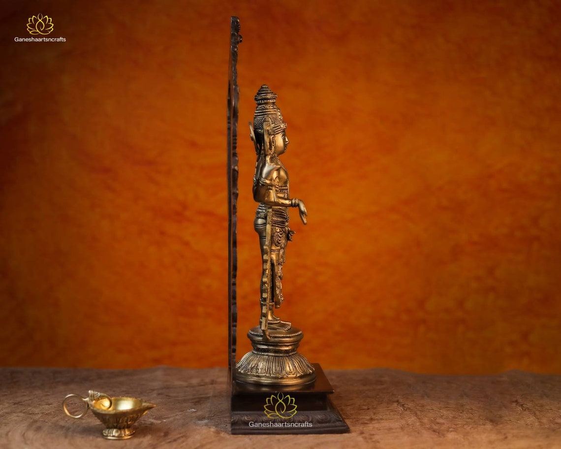 Vishnu Statue Lord Vishnu Statue God of Protection Lord Etsy