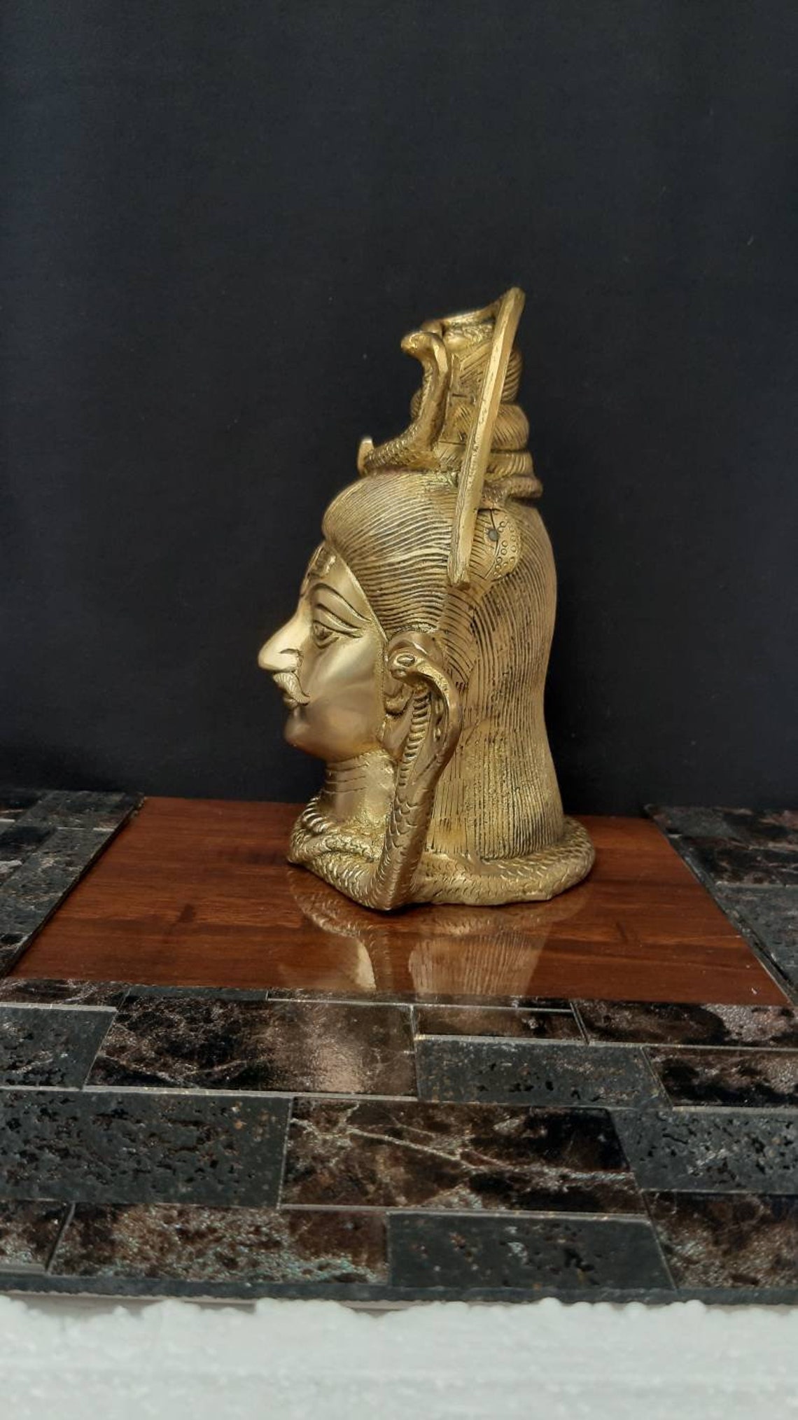 Shiva Bust Statue Lord Shiva Adiyogi Shiva Statue Lord | Etsy