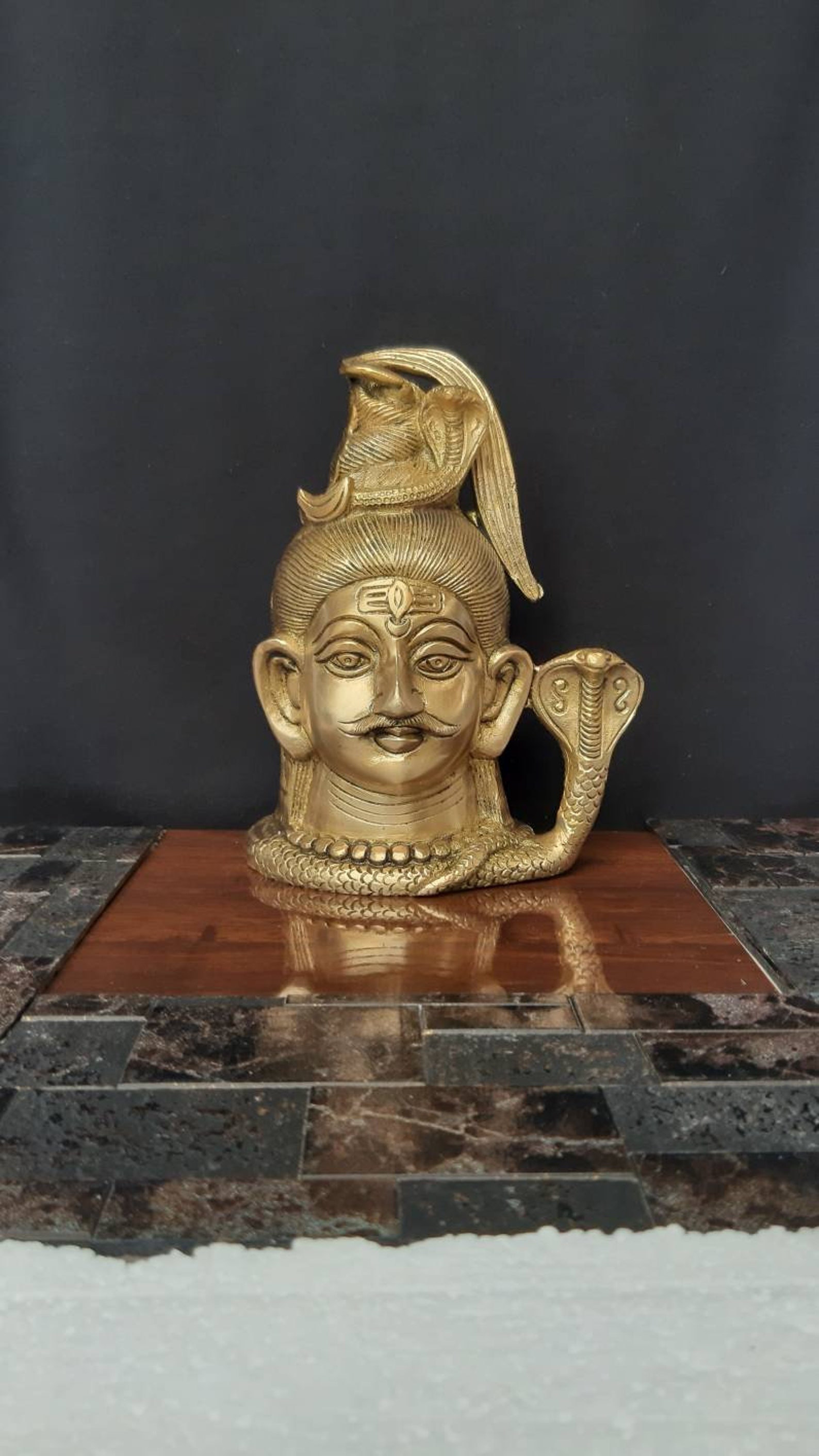 Shiva Bust Statue Lord Shiva Adiyogi Shiva Statue Lord | Etsy