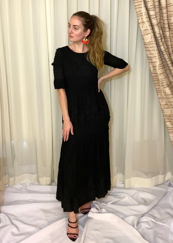 Ornate Boho Maxi Dress