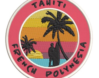 Miami Beach Florida Embroidered Iron Sew-On Souvenir Gear Applique