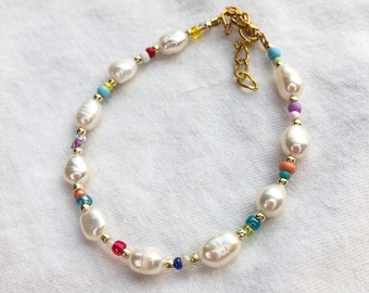 Pearl bracelet , freshwater pearl bracelet , bracelets for women
