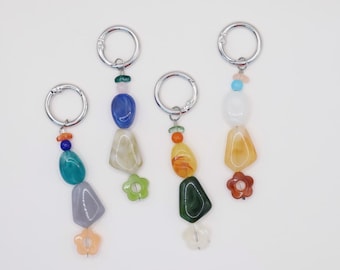 Bag charms for purse, bag charms and keychains, beaded bag charm, bag charms for purse
