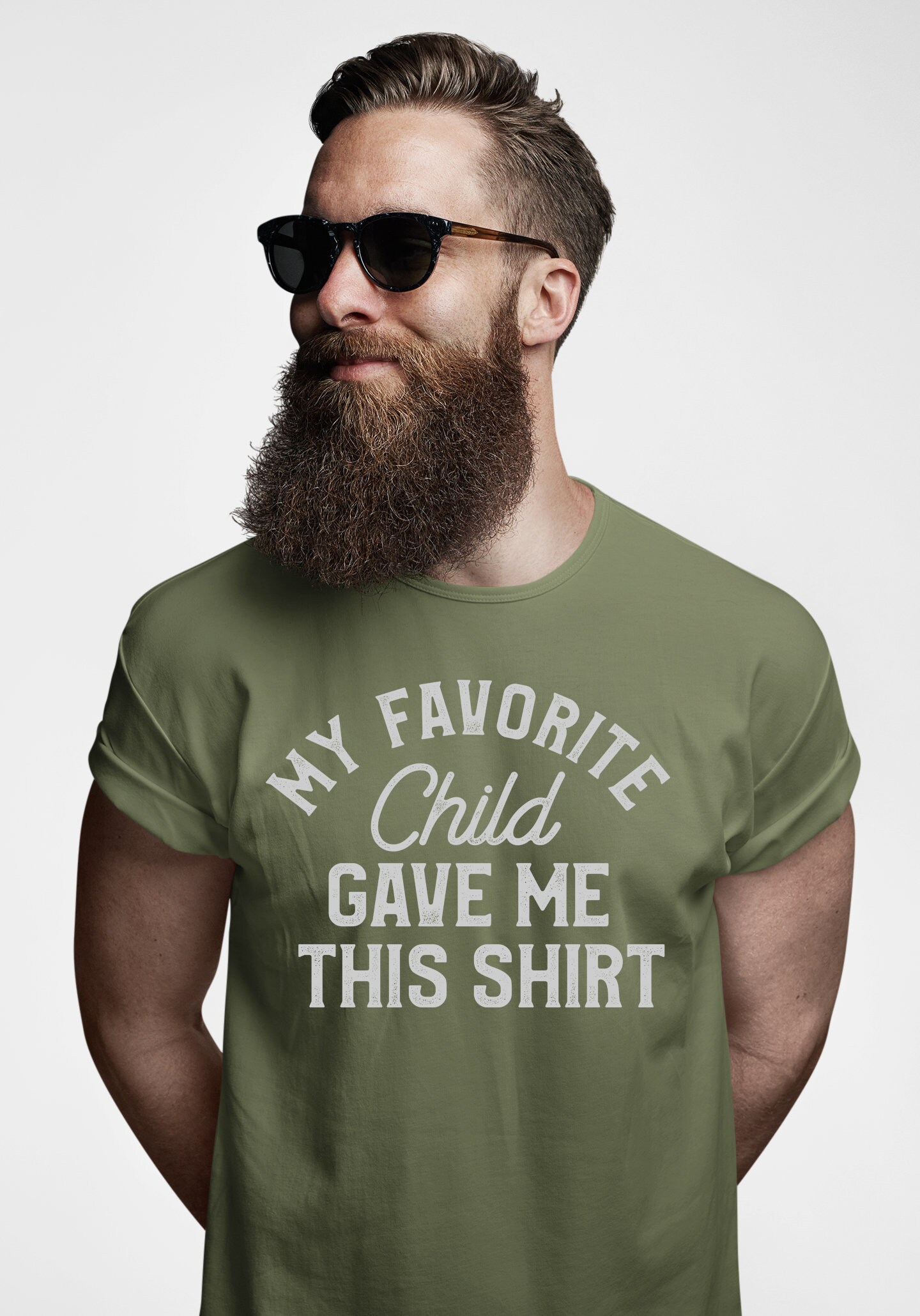 Favorite Dad Shirt Best Father Tee Shirt Daddy Birthday Etsy